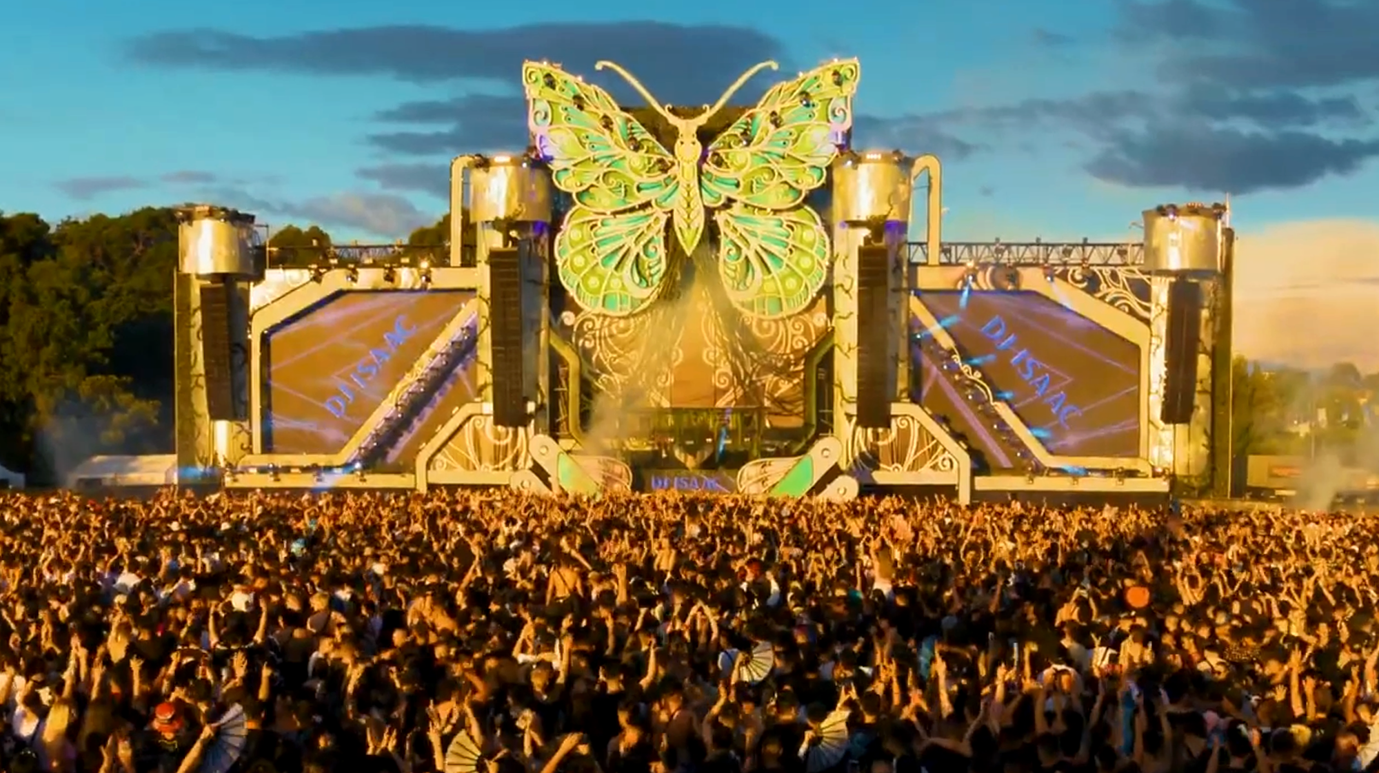 Giant Butterfly Stage